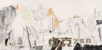 刘明波 2005年作 山水 镜心 67×136cm